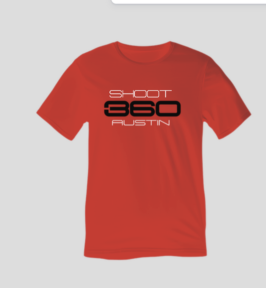 Shoot 360 Austin Red Original Dri-Fit Shirt